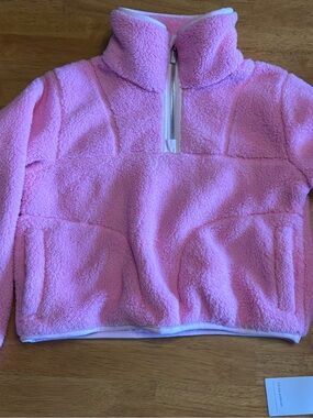 Sherpa Half Zip Pullover